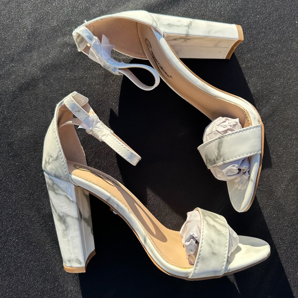Brand New Marble Heels!!